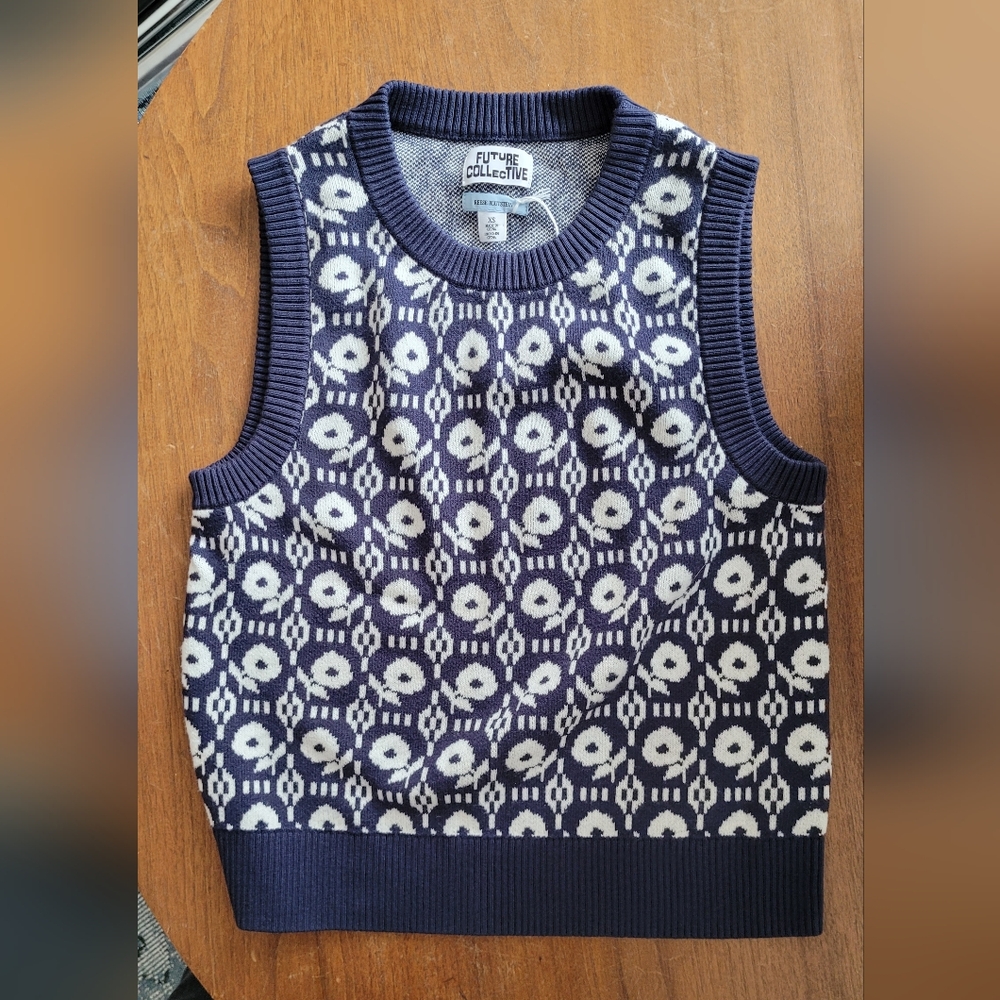 Future Collective (Target) sweater vest